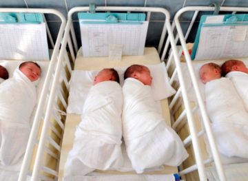 Число новорожденных детей в Республике Молдова сокращается