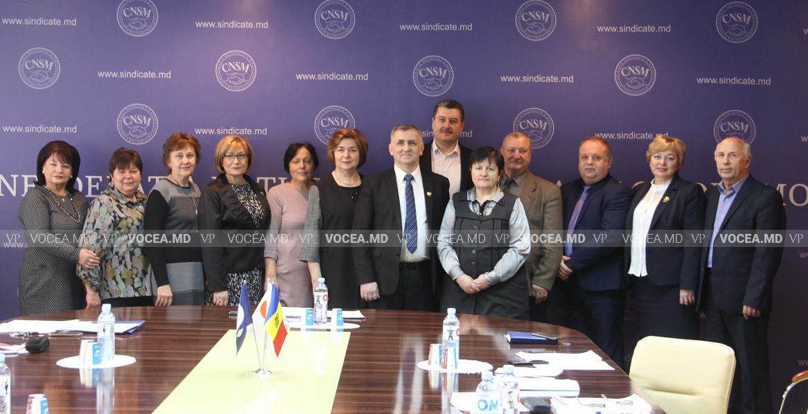 Активность профсоюзников из Гагаузии высоко оценили на заседании Бюро FSEȘ