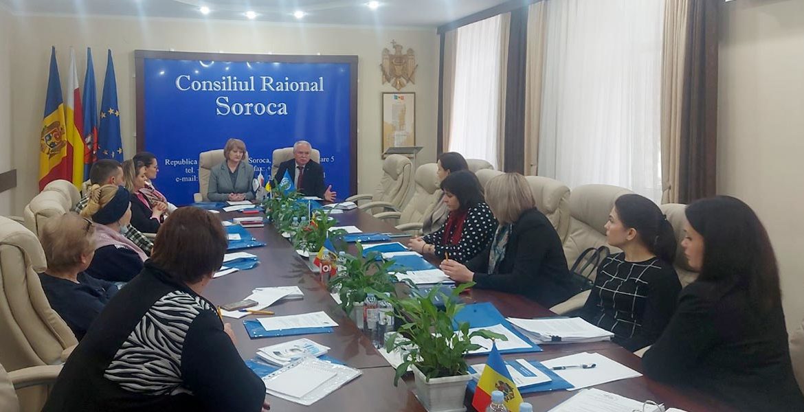 Implicare și contribuție în conlucrarea partenerilor sociali din raionul Soroca