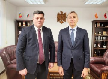 Председатель CNSM Игорь Зубку встретился с послом Р. Молдова в Болгарии Анатолом Чебуком