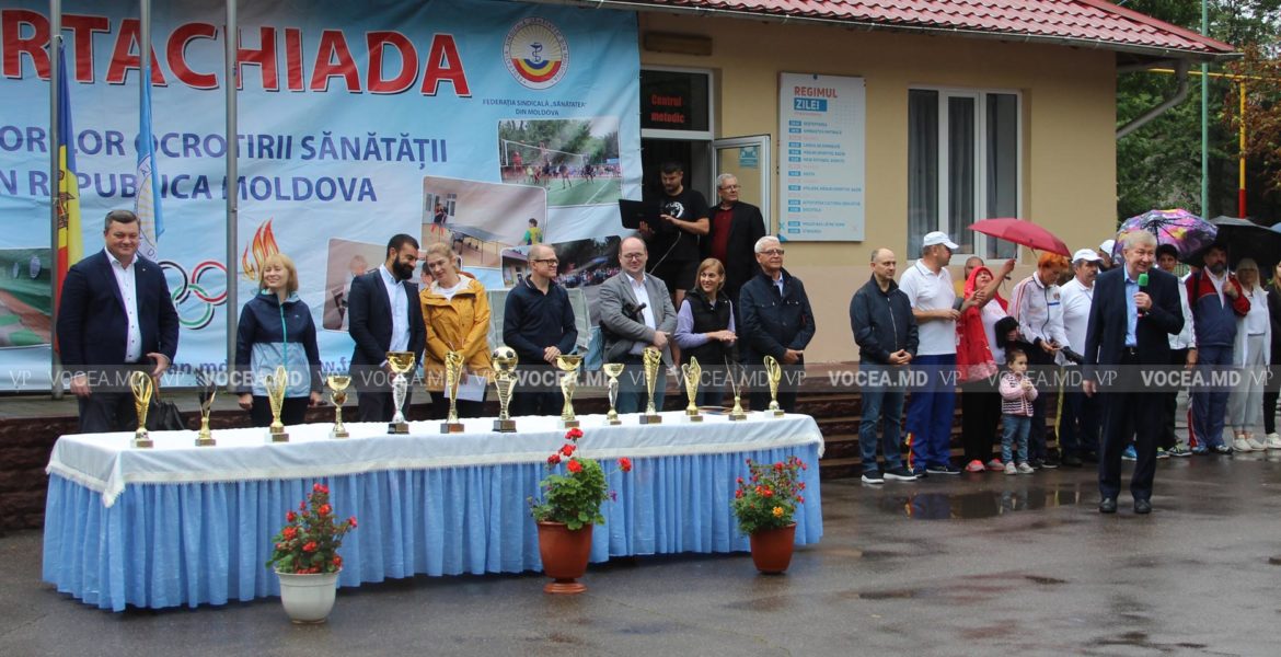 Члены профсоюзов Федерации «Sănătatea» приняли участие в XXXIV Спартакиаде