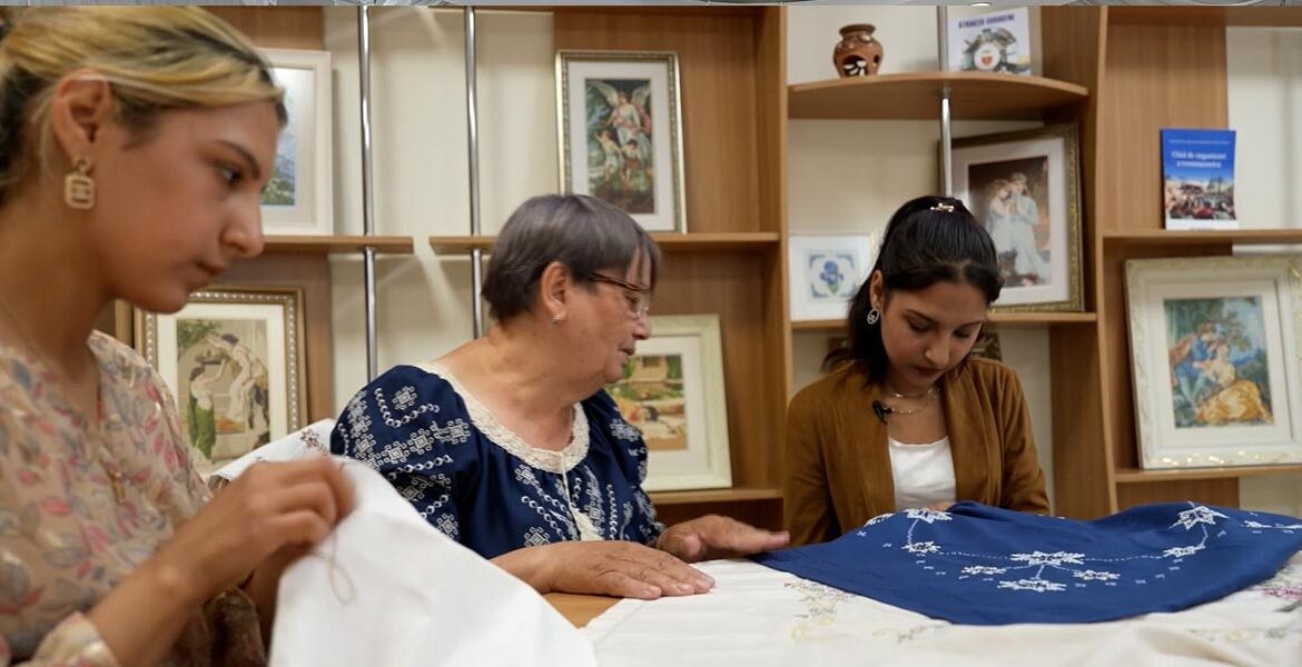 Девушки народности рома научились вышивать благодаря поддержке МОТ