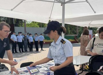 Caravana Drepturilor Omului: Sindicaliștii au ajuns în sud, la Taraclia