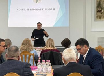 Consiliul Federației „SINDASP” s-a întrunit în ședință