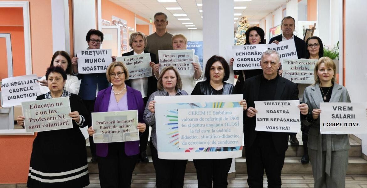 Educația nu se face cu promisiuni, ci cu demnitate a profesorilor