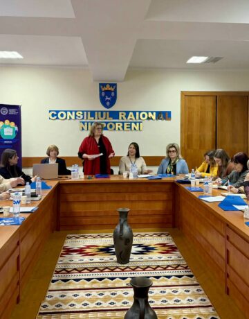 CNSM promovează egalitatea de tratament pentru lucrătorii cu responsabilități familiale, la Nisporeni