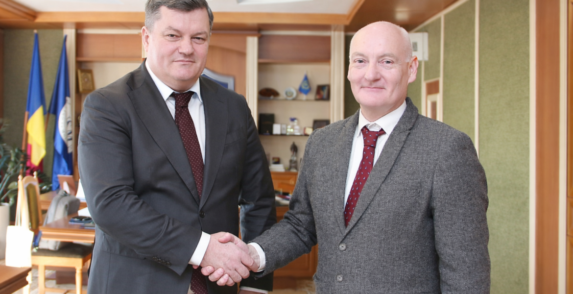 Președintele CNSM, Igor Zubcu, a avut o întrevedere cu Myles Geiran, ambasadorul Irlandei în Republica Moldova