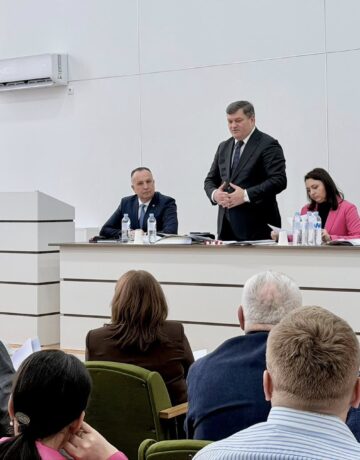 Ședința Biroului Executiv al Federației Sindicale „Sănătatea” din Moldova, desfășurată la Spitalul Raional Anenii Noi