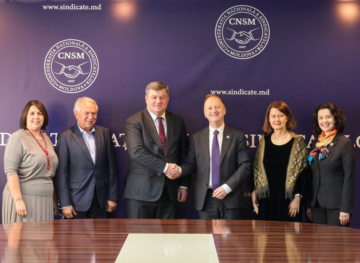 Conducerea CNSM s-a întâlnit cu directorii regionali ai Organizației Internaționale a Muncii