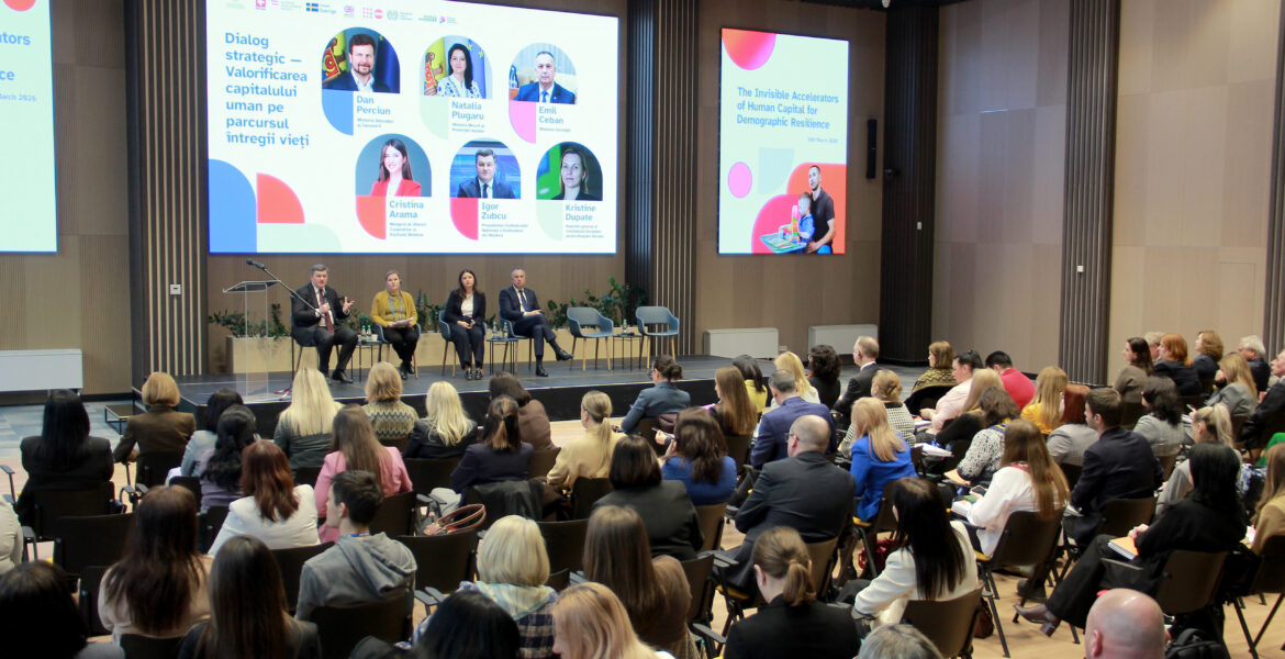 Președintele CNSM, Igor Zubcu, a participat la un eveniment dedicat rezilienței demografice și viitorului muncii