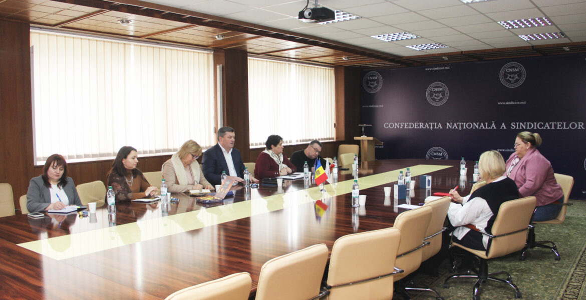 Federația Europeană a Sindicatelor din Serviciile Publice (EPSU) și CNSM consolidează cooperarea în domeniul recrutării sindicale