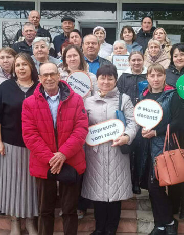 Campania „Împreună – scut și voce!”: Liderii sindicali din Ștefan Vodă, instruiți în domeniul protecției sociale și recrutării sindicale