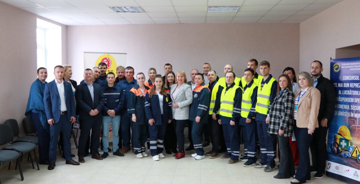 Federația „Sindenergo” a desemnat „Cel mai bun reprezentant al lucrătorilor în domeniul securității și sănătății în muncă”