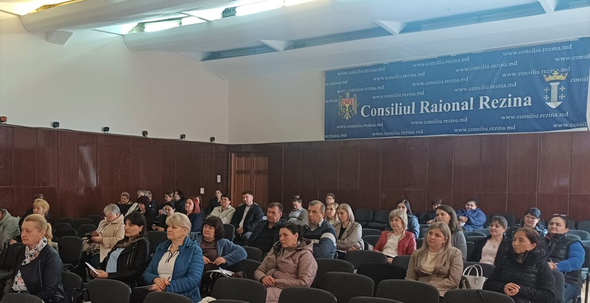 CNSM a organizat la Rezina un seminar dedicat protecției sănătății și securității salariaților