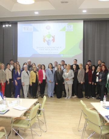 A fost lansată ediția a XII-a a proiectului educațional „Școala Sindicală din Moldova”