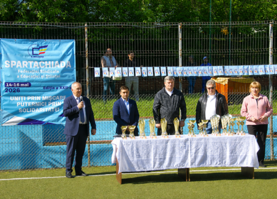Spartachiada FSEȘ a reunit sute de membri de sindicat într-o adevărată sărbătoare a sportului