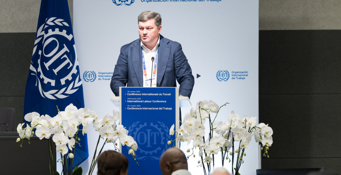 Discursul președintelui CNSM, Igor Zubcu, susținut la cea de-a 114-a sesiune a Conferinței Internaționale a Muncii