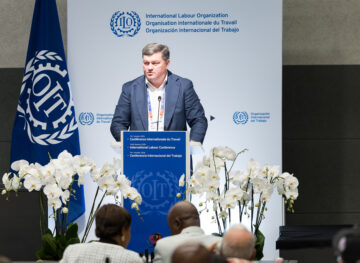 Discursul președintelui CNSM, Igor Zubcu, susținut la cea de-a 114-a sesiune a Conferinței Internaționale a Muncii Discursul președintelui CNSM, Igor Zubcu, susținut la cea de-a 114-a sesiune a Conferinței Internaționale a Muncii