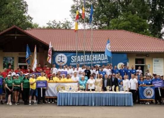 Prima ediție a Spartachiadei FSM „SINDLEX” a fost inaugurată într-o atmosferă de solidaritate, sport și unitate sindicală