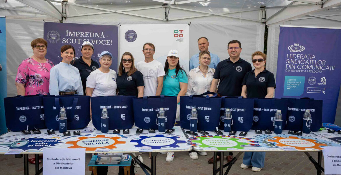 Caravana Drepturilor Omului 2026 s-a încheiat la Comrat: CNSM a promovat drepturile salariaților și munca decentă