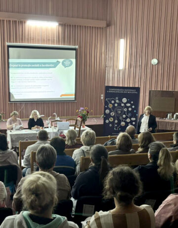 CNSM a instruit sindicaliștii din raionul Dubăsari privind noile modificări legislative în domeniul protecției social-economice a salariaților