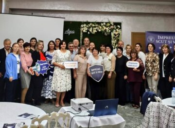 Campania „Împreună – scut și voce!” ajunge la Florești: accent pe recrutarea sindicală și aplicarea noilor tehnologii în activitatea sindicală