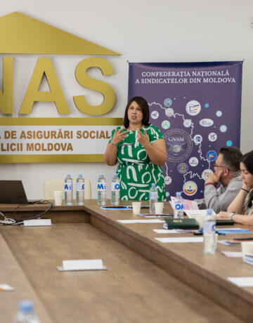 La Casa Națională de Asigurări Sociale a fost organizată o sesiune de informare privind prevenirea și combaterea hărțuirii sexuale la locul de muncă
