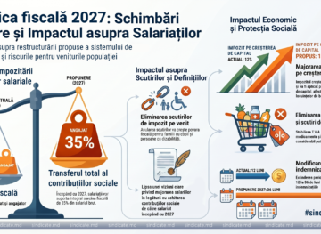 CNSM avertizează: reforma fiscală propusă riscă să afecteze veniturile salariaților și nivelul de trai al populației