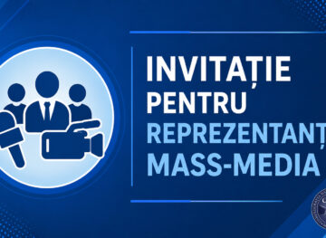 Invitație pentru reprezentanții mass-media