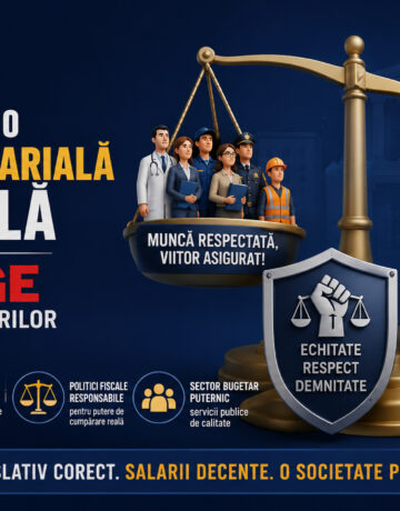 CNSM cere o reformă salarială echitabilă și respinge diminuarea drepturilor lucrătorilor
