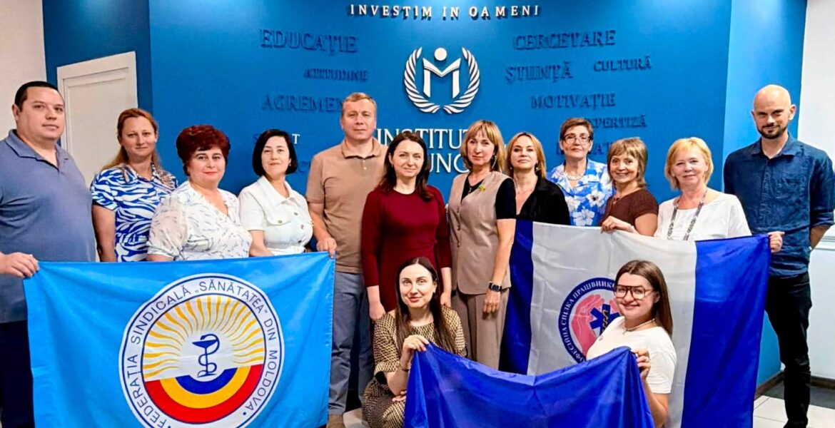 Solidaritatea sindicală dintre Republica Moldova și Ucraina, consolidată printr-o vizită de studiu în domeniul sănătății