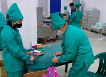 Deținutele de la Rusca produc gumă de mestecat la o fabrică din Hâncești